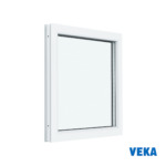 Пластиковое окно ПВХ VEKA глухое 900x900мм (ВхШ) Двухкамерное