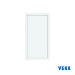 Пластиковое окно ПВХ VEKA глухое 1300x800мм (ВхШ) Двухкамерное